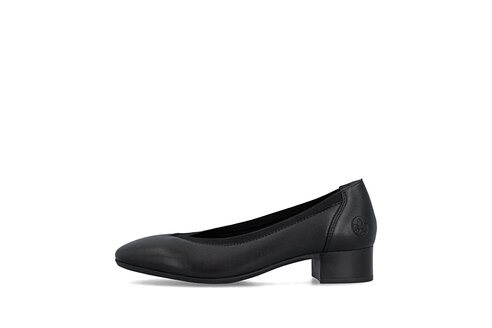 Dámske lodičky Rieker 43452-00 čierna