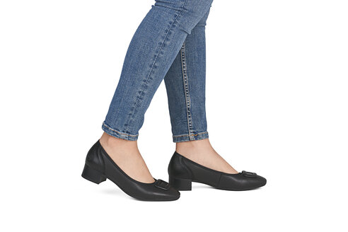 Dámske lodičky Rieker 43453-00 čierna