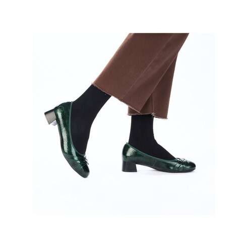 Dámske lodičky Rieker 45068-554 zelená