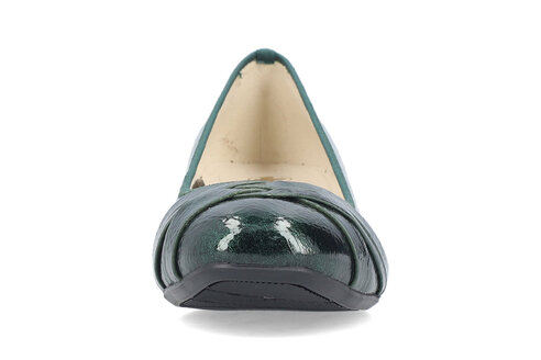 Dámske lodičky Rieker 45068-554 zelená