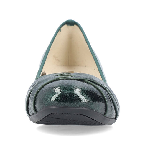 Dámske lodičky Rieker 45068-554 zelená