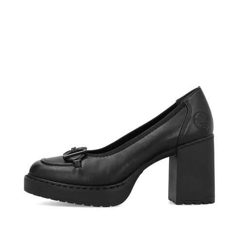 Dámske lodičky Rieker Y4161-00 čierne
