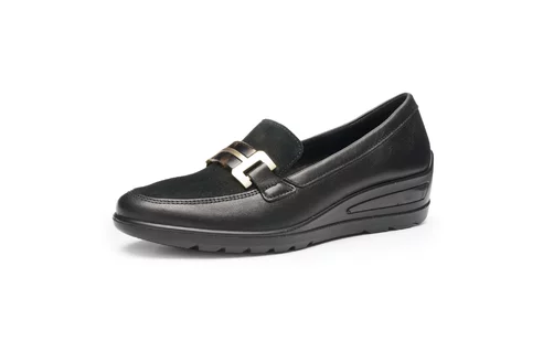 Dámske mokasíny Ara 12-50609-01 čierna