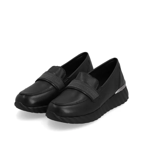 Dámske mokasíny Remonte D5910-01 čierne