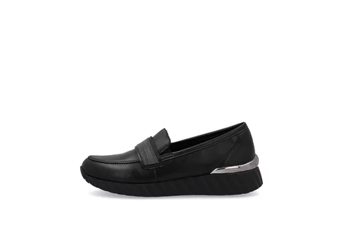 Dámske mokasíny Remonte D5910-01 čierne