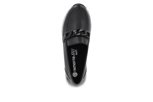 Dámske mokasíny Remonte - Rieker R6711-00 čierna