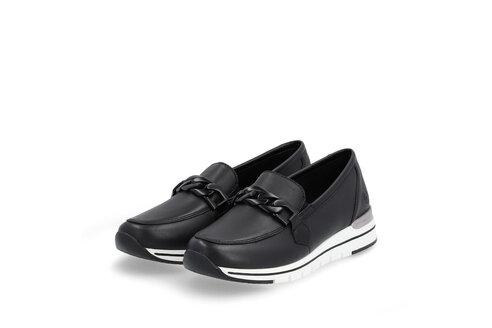 Dámske mokasíny Remonte - Rieker R6711-00 čierna