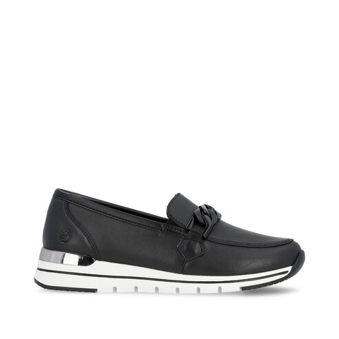 Dámske mokasíny Remonte - Rieker R6711-00 čierna