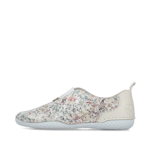 Dámske mokasíny Rieker 43663-90 biela