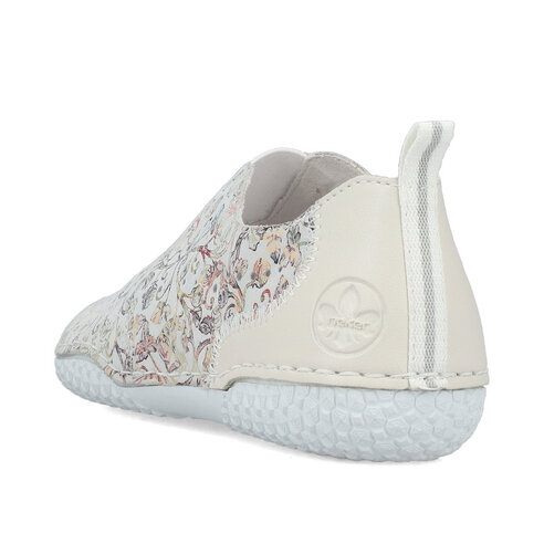 Dámske mokasíny Rieker 43663-90 biela