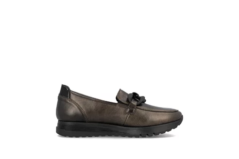 Dámske mokasíny Rieker 49051-25 bronzová