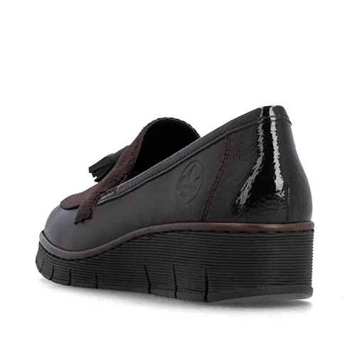 Dámske mokasíny Rieker 53771-25 hnedá