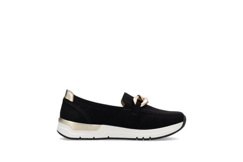 Dámske mokasíny Rieker 58944-00 čierna