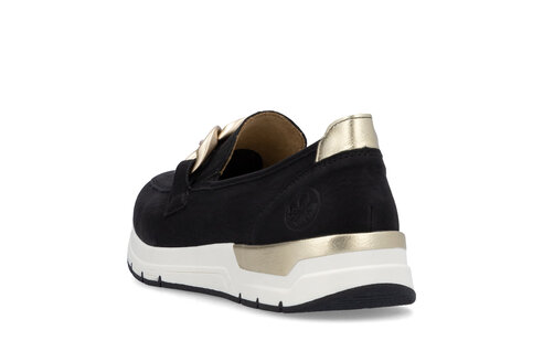 Dámske mokasíny Rieker 58944-00 čierna