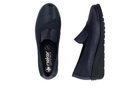 Dámske mokasíny Rieker L5356-14 modrá