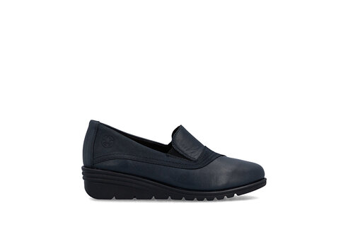 Dámske mokasíny Rieker L5356-14 modrá