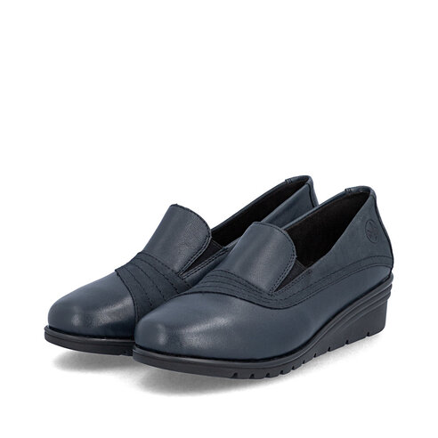 Dámske mokasíny Rieker L5356-14 modrá