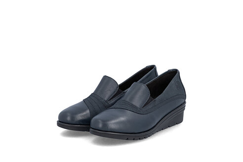 Dámske mokasíny Rieker L5356-14 modrá