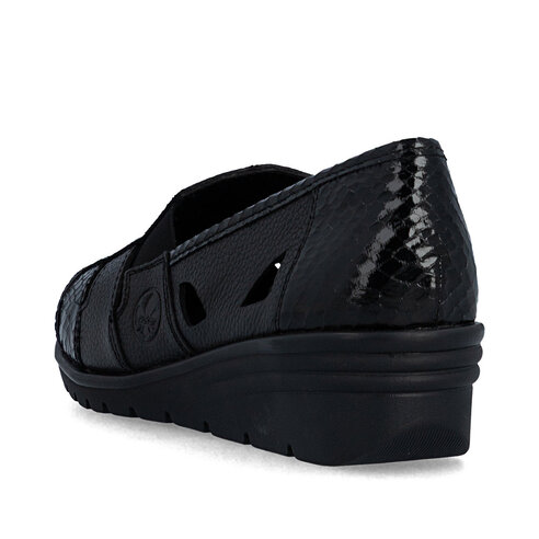 Dámske mokasíny Rieker L5358-00 čierna