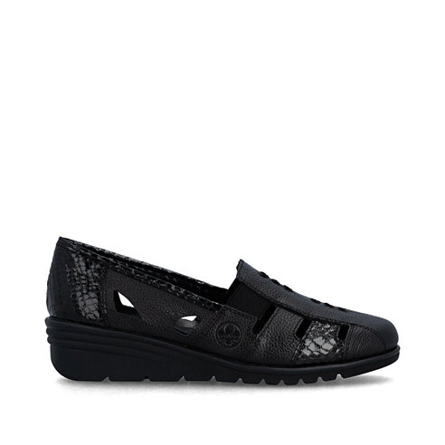 Dámske mokasíny Rieker L5358-00 čierna