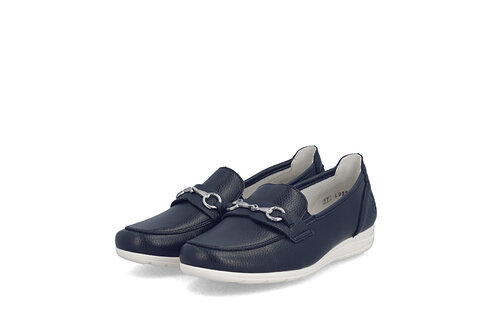 Dámske mokasíny Rieker L9355-14 modrá
