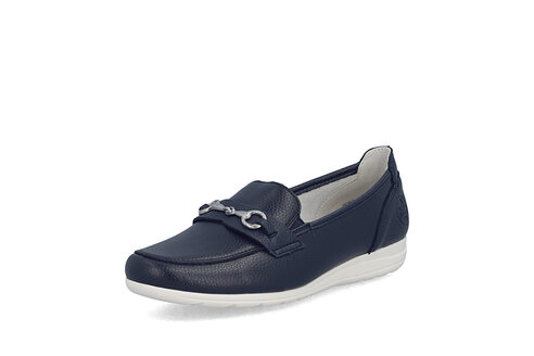 Dámske mokasíny Rieker L9355-14 modrá