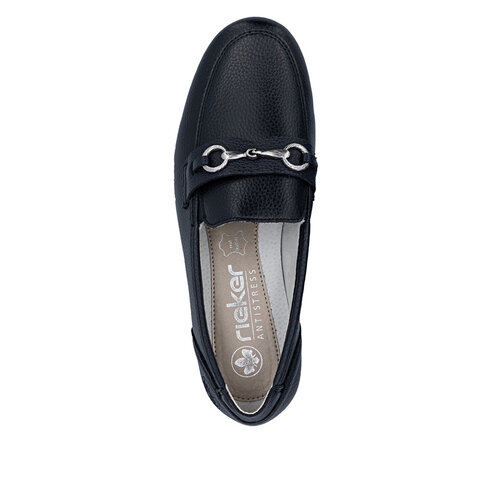 Dámske mokasíny Rieker L9355-14 modrá