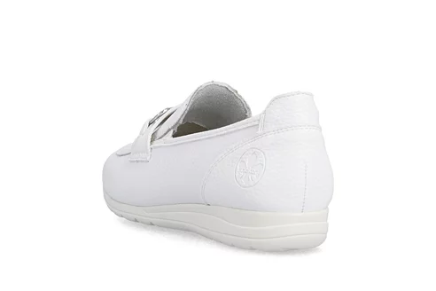 Dámske mokasíny Rieker L9355-80 biela