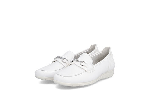 Dámske mokasíny Rieker L9355-80 biela