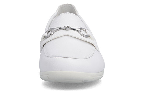 Dámske mokasíny Rieker L9355-80 biela