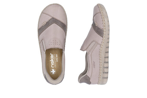 Dámske mokasíny Rieker N2451-64 hnedá