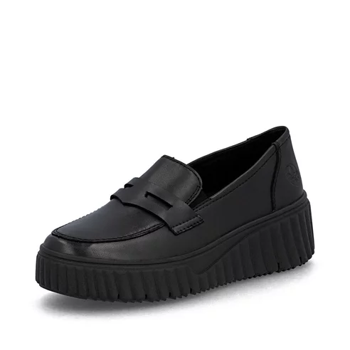 Dámske mokasíny Rieker N2562-00 čierna