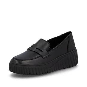 Dámske mokasíny Rieker N2562-00 čierna