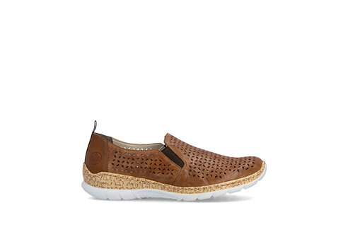 Dámske mokasíny Rieker N4251-22 hnedá