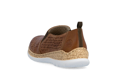 Dámske mokasíny Rieker N4251-22 hnedá