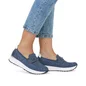 Dámske mokasíny Rieker N7455-14 modré