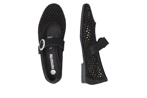 Dámske poltopánky Remonte D0K18-02 čierna