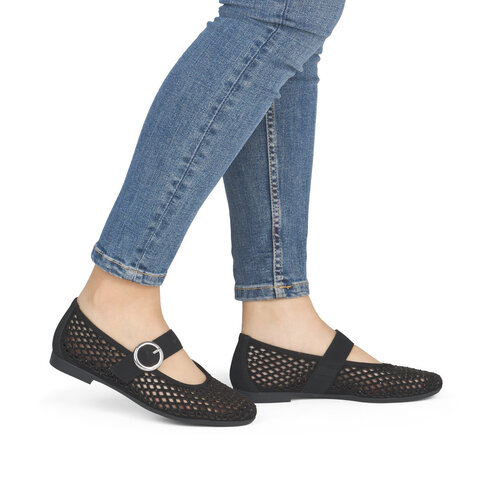 Dámske poltopánky Remonte D0K18-02 čierna