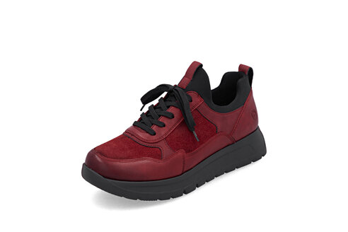 Dámske poltopánky Remonte D2V00-35 bordová