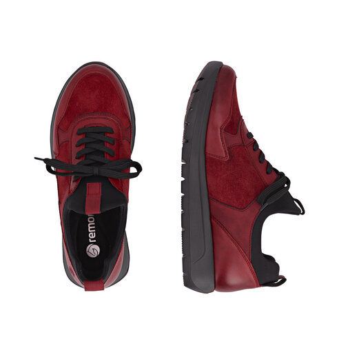 Dámske poltopánky Remonte D2V00-35 bordová