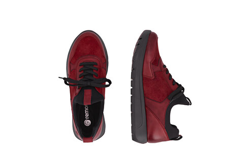 Dámske poltopánky Remonte D2V00-35 bordová