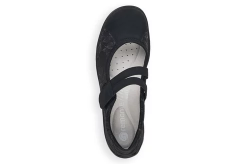 Dámske poltopánky Remonte R3510-03 čierna