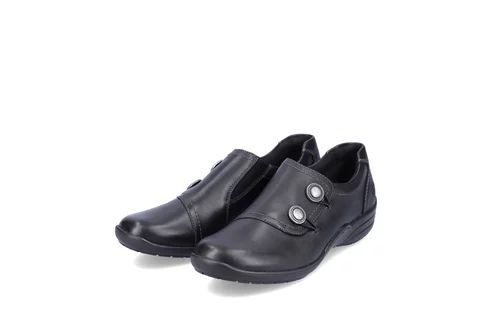 Dámske poltopánky Remonte R7620-02 čierne
