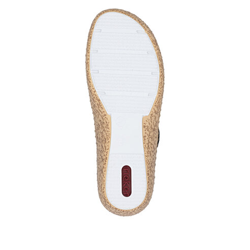 Dámske poltopánky Rieker 44859-14 modrá