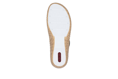 Dámske poltopánky Rieker 44859-14 modrá