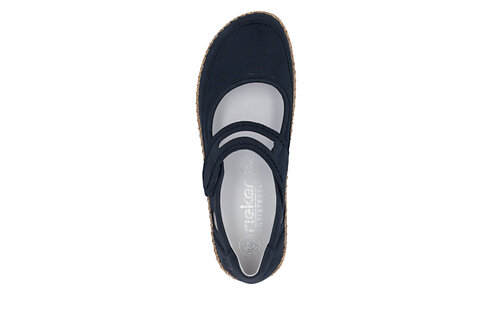 Dámske poltopánky Rieker 44859-14 modrá