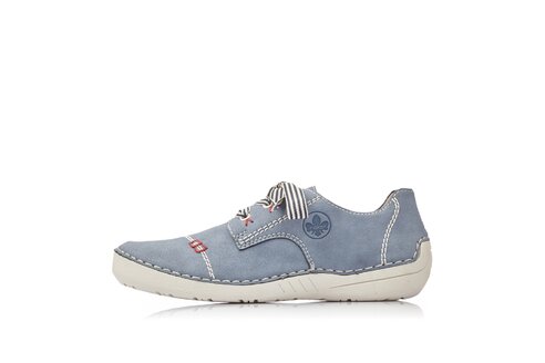Dámske poltopánky Rieker 52520-14 modré