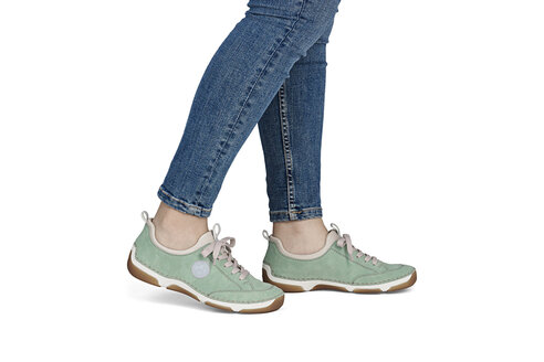 Dámske poltopánky Rieker 55950-52 zelená