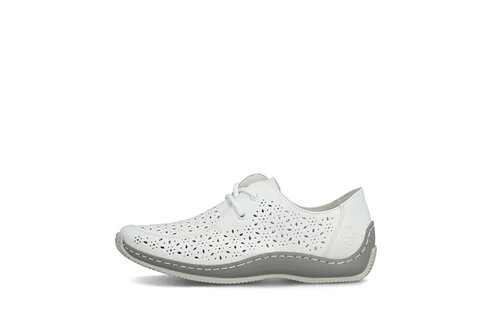 Dámske poltopánky Rieker L1722-80 biela