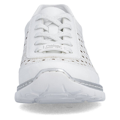 Dámske poltopánky Rieker L3217-80 biela